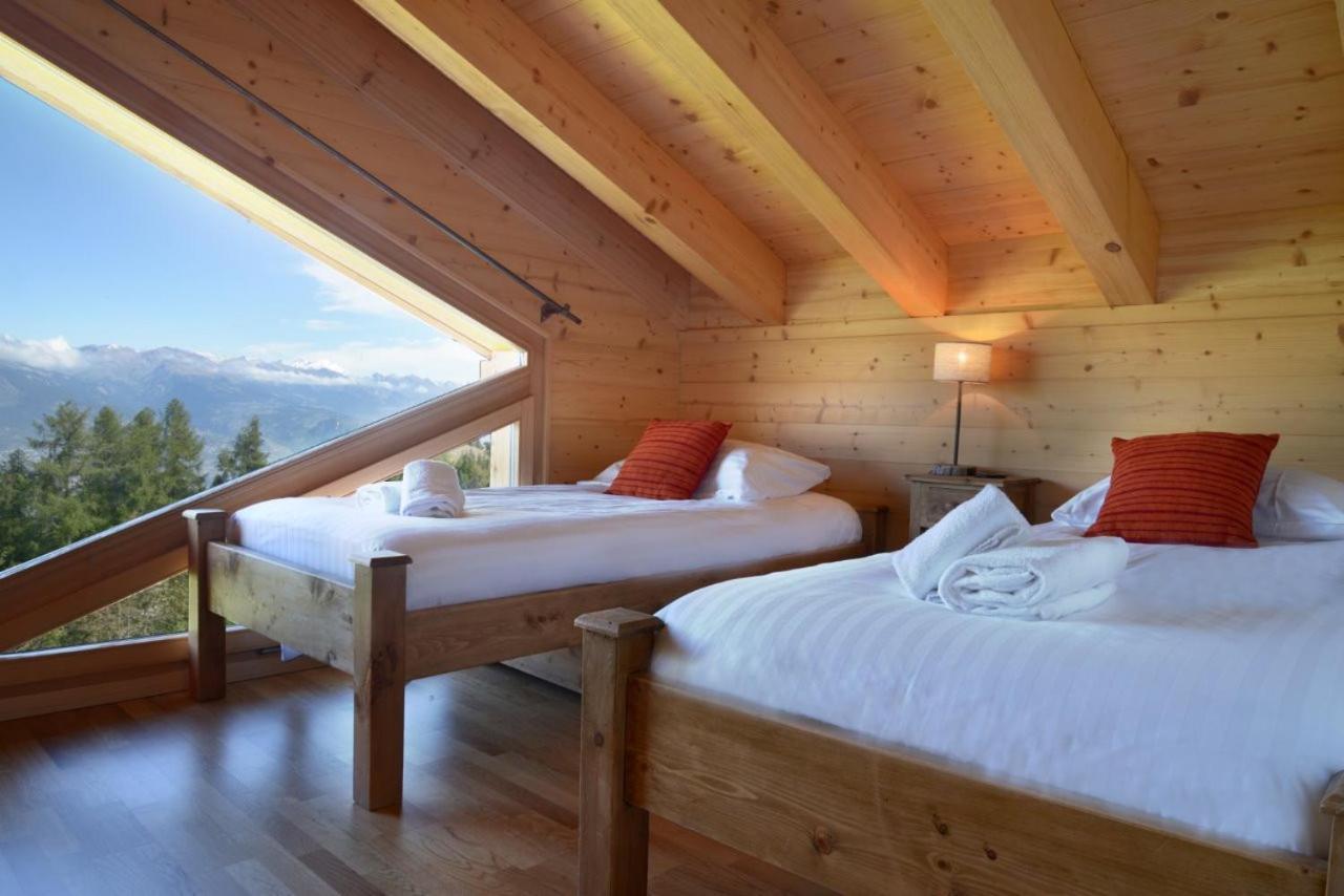 Ann Landscaped & Luxe Chalet 8 Pers By Alpvision Residences Nendaz Kültér fotó